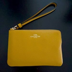 Small coach wristlet wallet